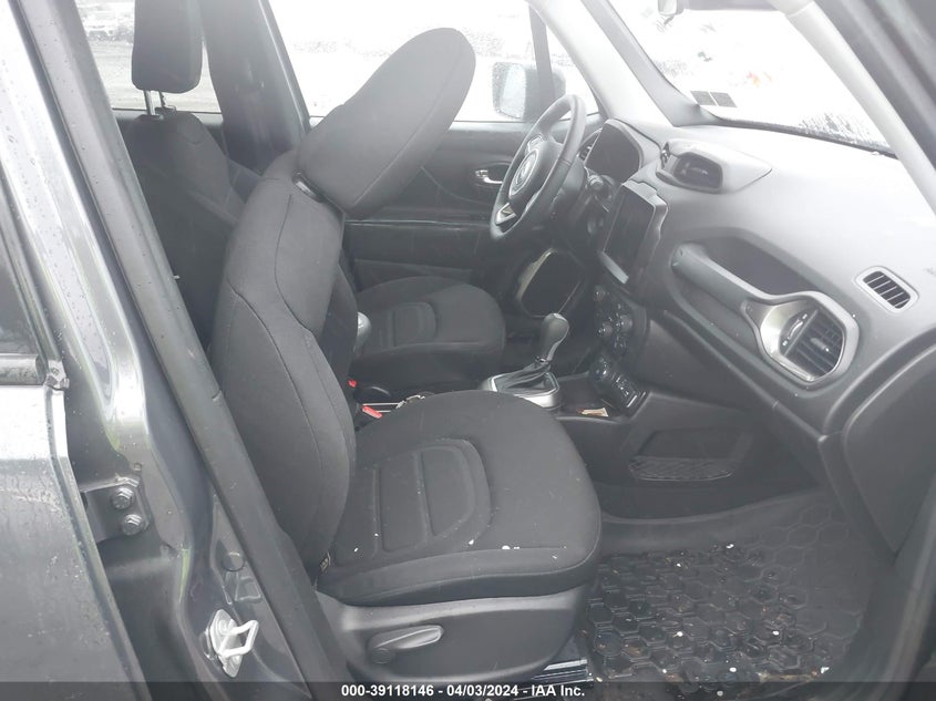 VIN ZACNJDB12NPN63890 2022 JEEP RENEGADE LATITUDE 4X4