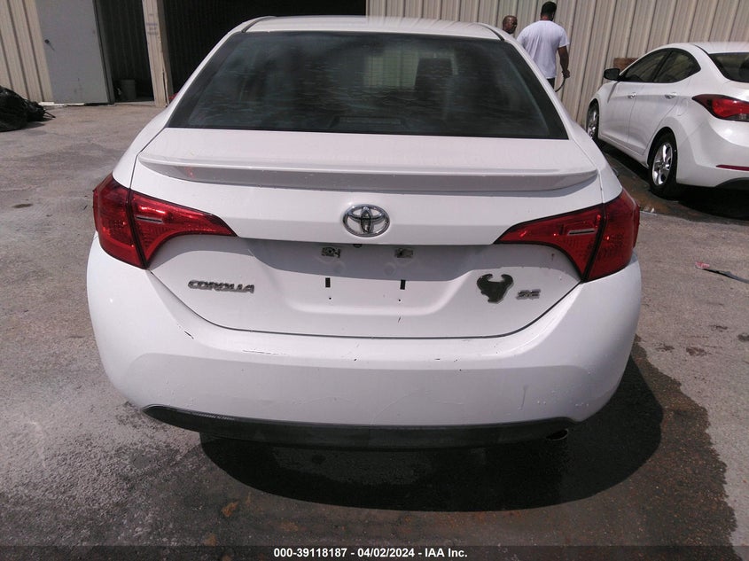 2017 TOYOTA COROLLA VIN: 5YFBURHE8HP624714