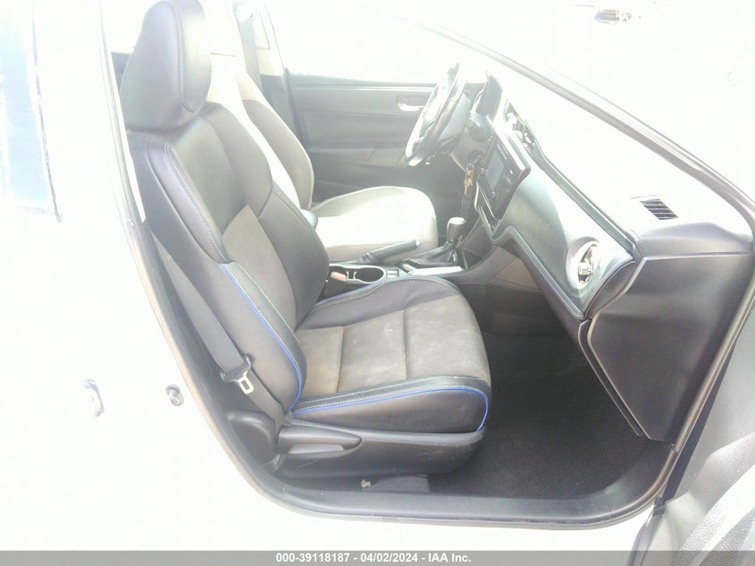 2017 TOYOTA COROLLA VIN: 5YFBURHE8HP624714