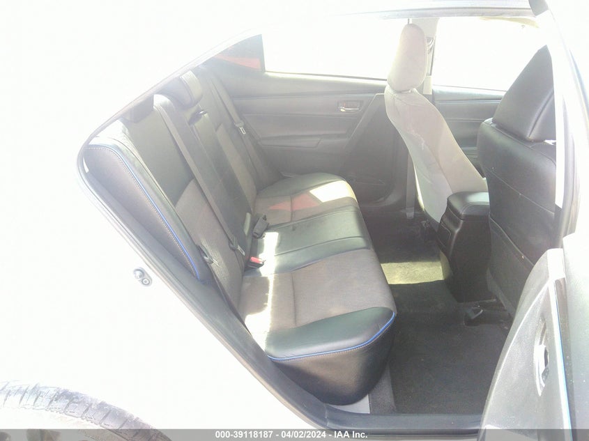 2017 TOYOTA COROLLA VIN: 5YFBURHE8HP624714