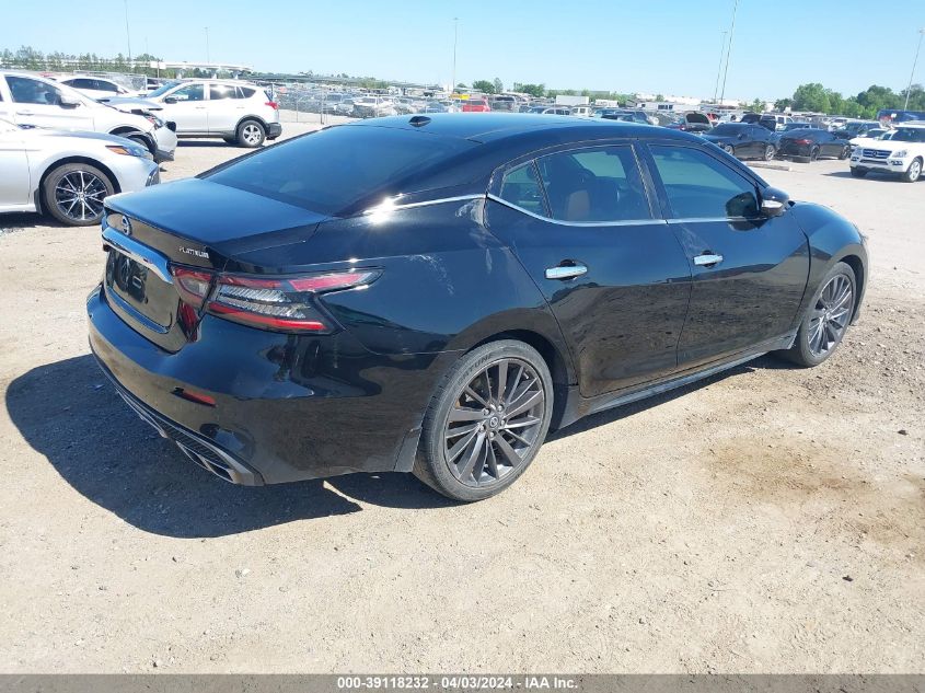 2019 Nissan Maxima 3.5 Platinum VIN: 1N4AA6AV2KC362286 Lot: 39118232