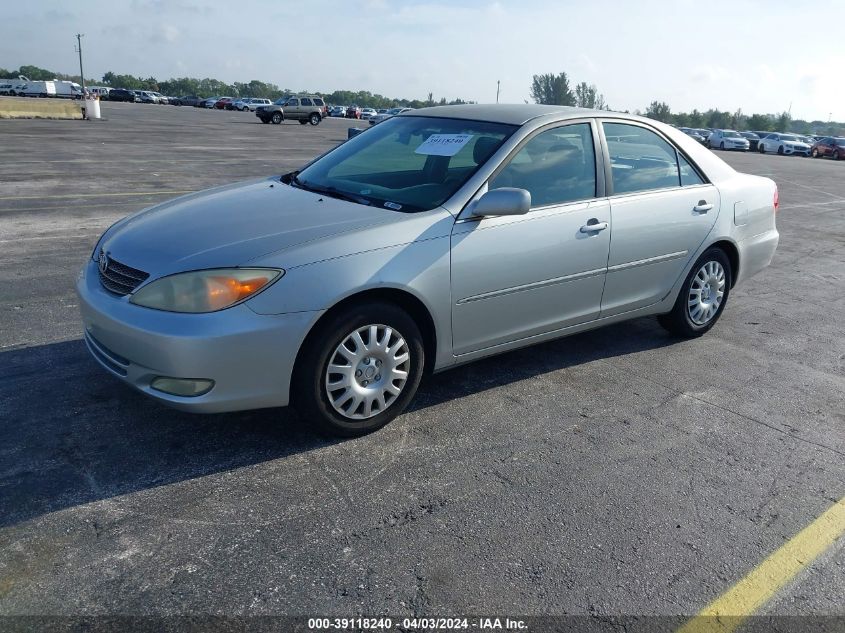 4T1BE32K33U226052 | 2003 TOYOTA CAMRY