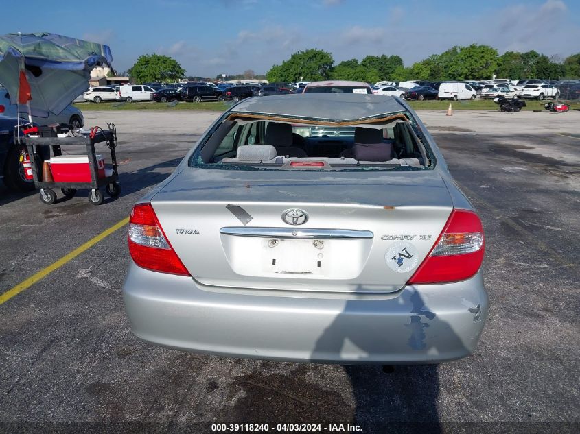 4T1BE32K33U226052 | 2003 TOYOTA CAMRY