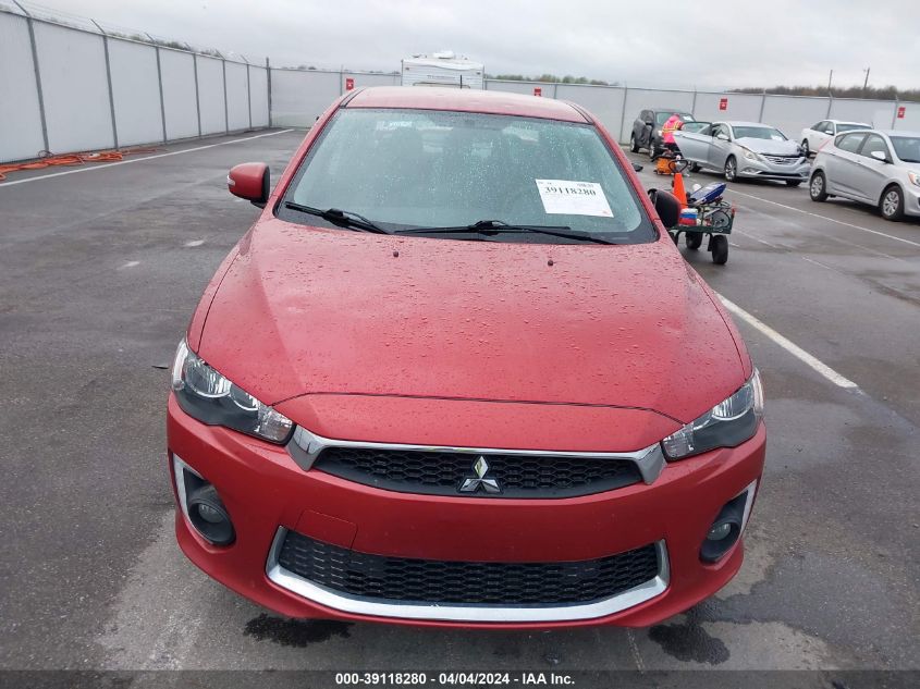 2017 Mitsubishi Lancer Es VIN: JA32U2FU8HU000527 Lot: 39118280