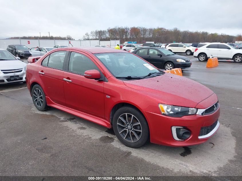 2017 Mitsubishi Lancer Es VIN: JA32U2FU8HU000527 Lot: 39118280