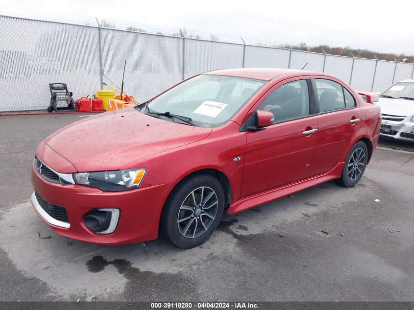 2017 Mitsubishi Lancer Es VIN: JA32U2FU8HU000527 Lot: 39118280