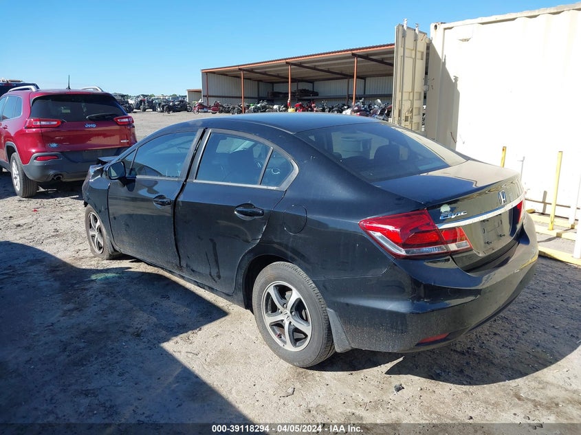 2015 HONDA CIVIC SE - 19XFB2F74FE249065