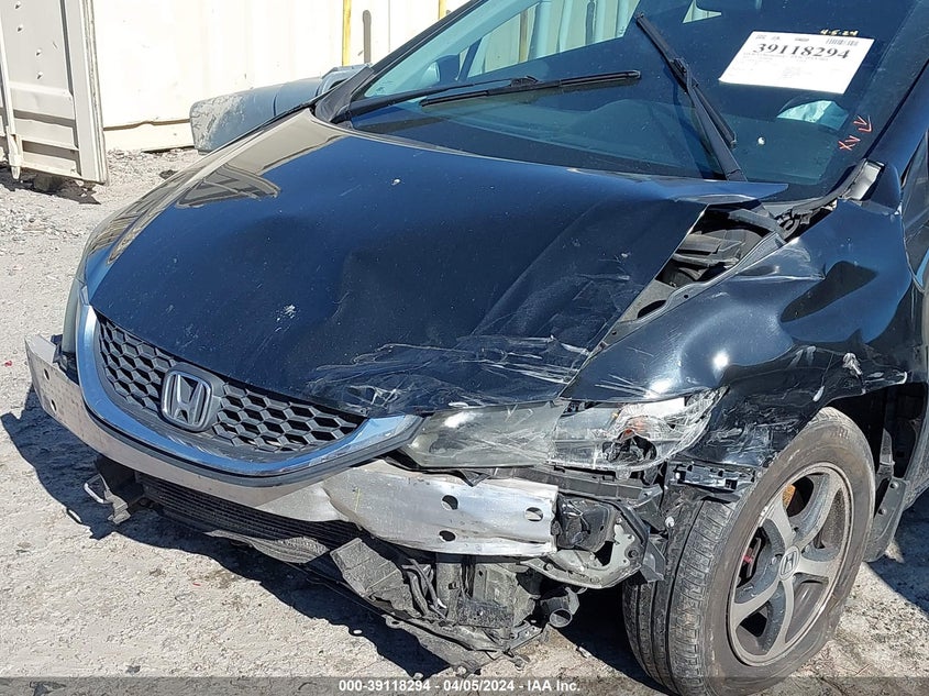 2015 HONDA CIVIC SE - 19XFB2F74FE249065