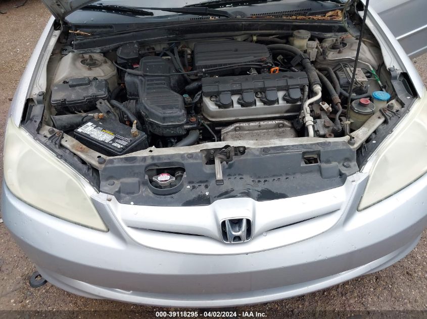 1HGES25724L013596 | 2004 HONDA CIVIC