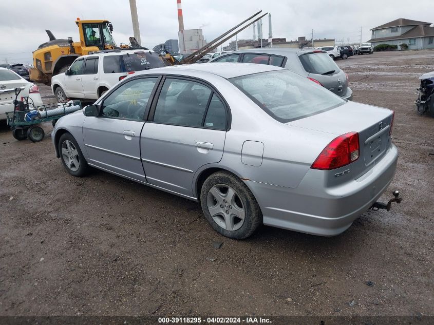 1HGES25724L013596 | 2004 HONDA CIVIC