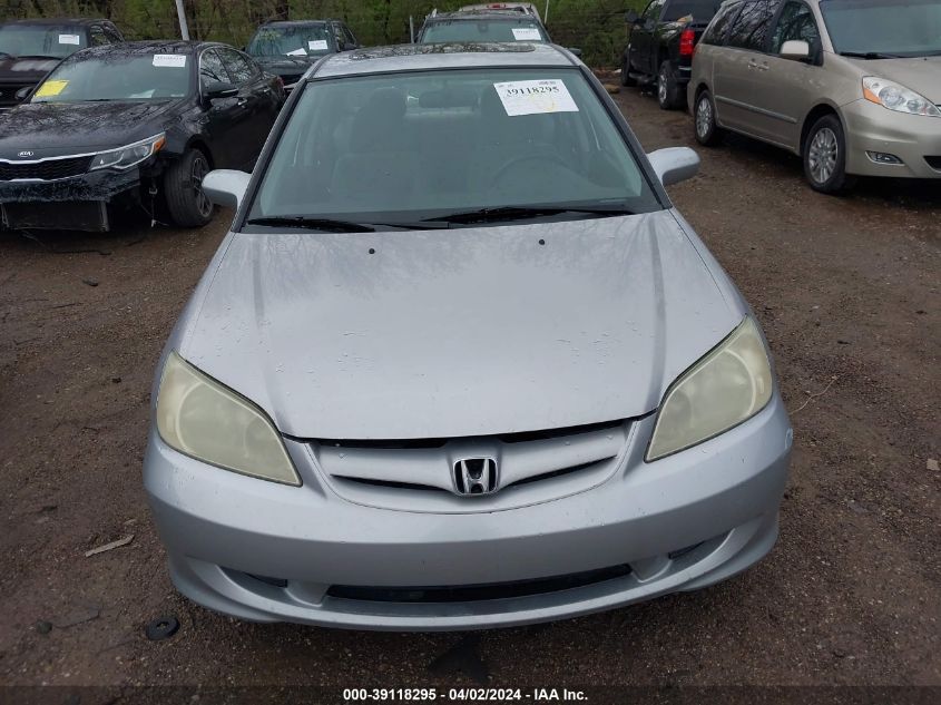 1HGES25724L013596 | 2004 HONDA CIVIC