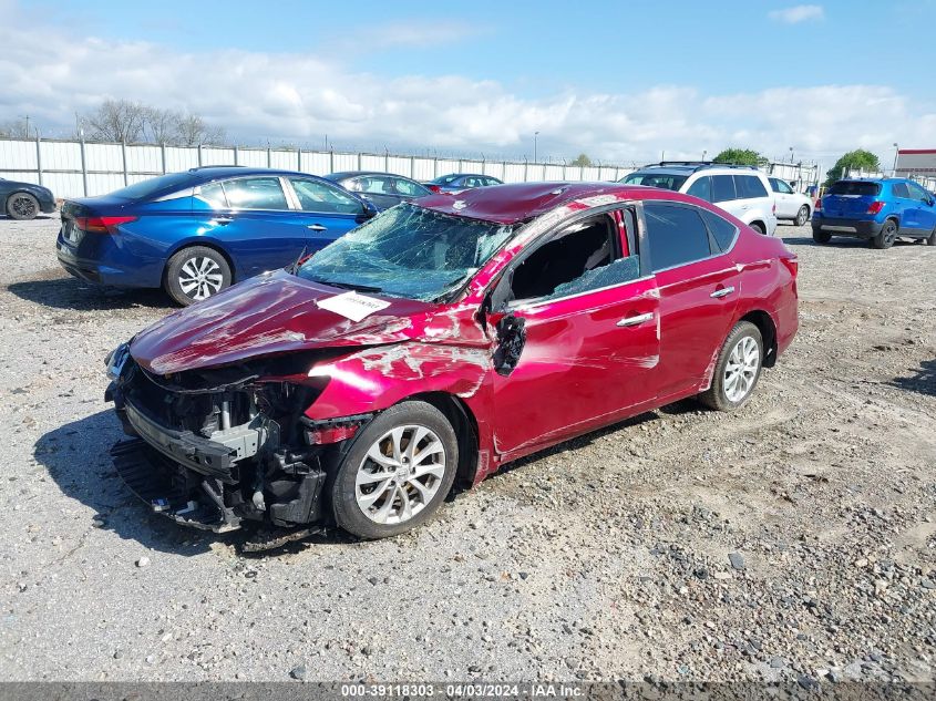 2019 Nissan Sentra Sv VIN: 3N1AB7AP7KY346383 Lot: 39118303