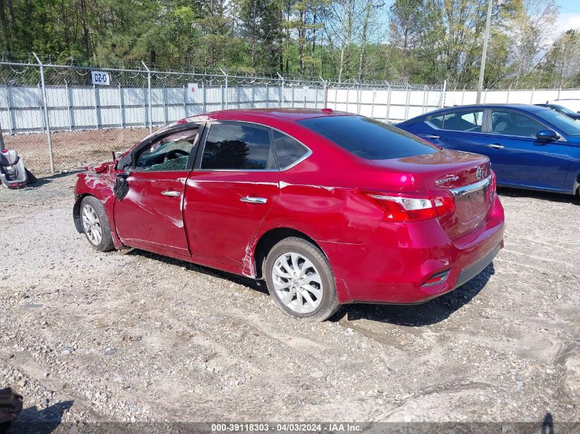 2019 Nissan Sentra Sv VIN: 3N1AB7AP7KY346383 Lot: 39118303