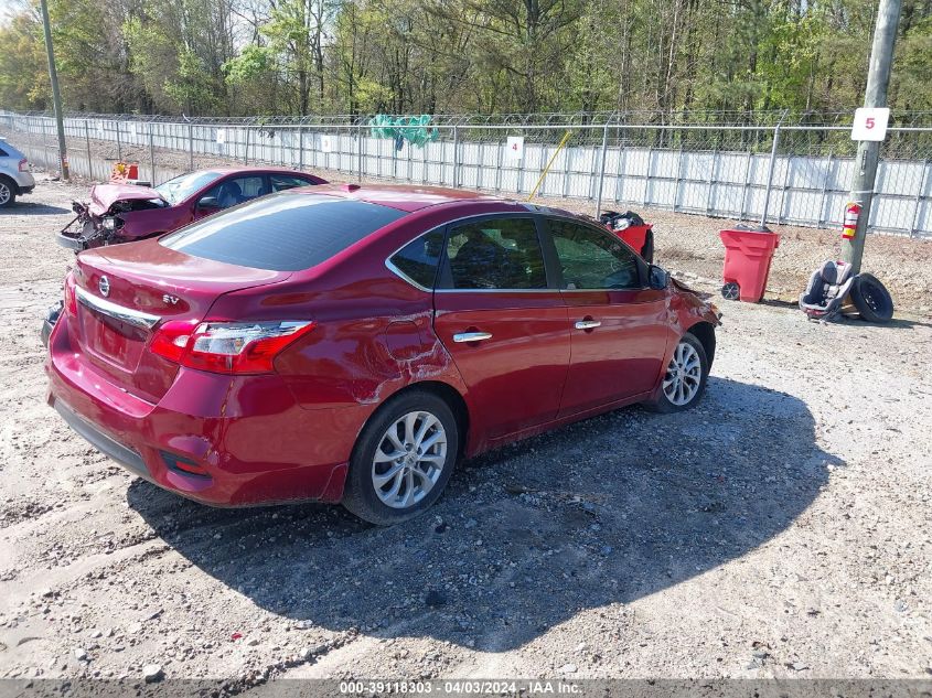 2019 Nissan Sentra Sv VIN: 3N1AB7AP7KY346383 Lot: 39118303