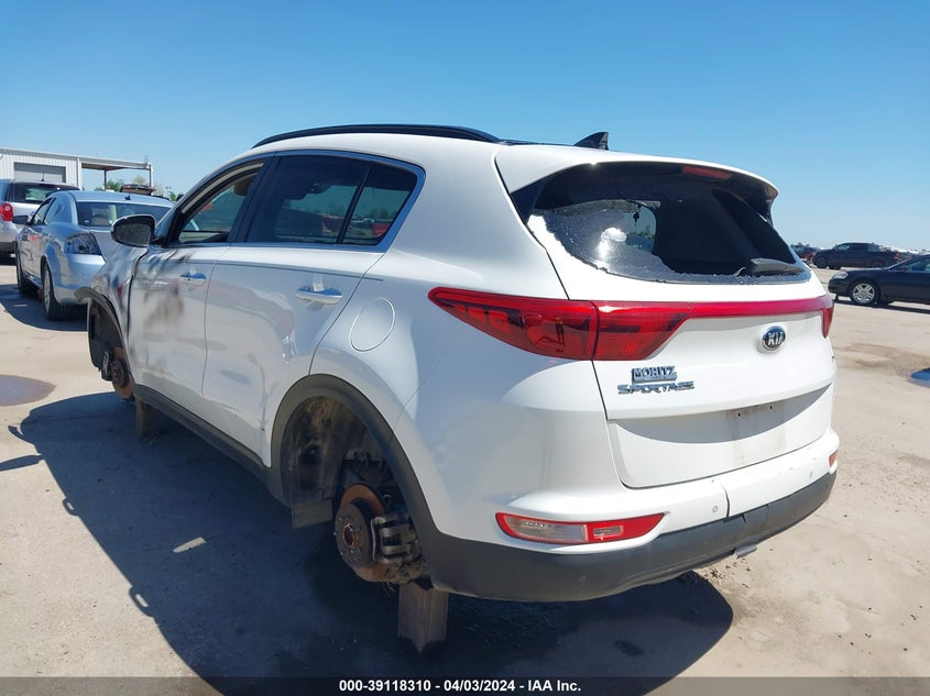 VIN KNDPN3AC5K7562514 2019 KIA SPORTAGE EX