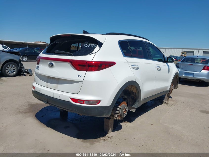 VIN KNDPN3AC5K7562514 2019 KIA SPORTAGE EX