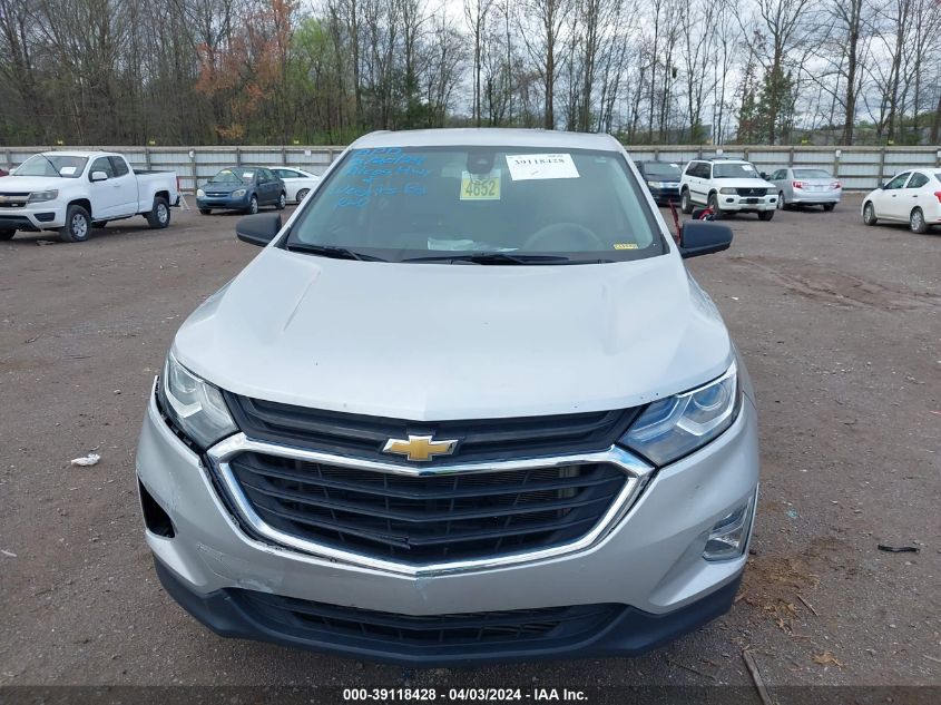 2020 Chevrolet Equinox Fwd Ls VIN: 3GNAXHEV6LS582144 Lot: 39118428