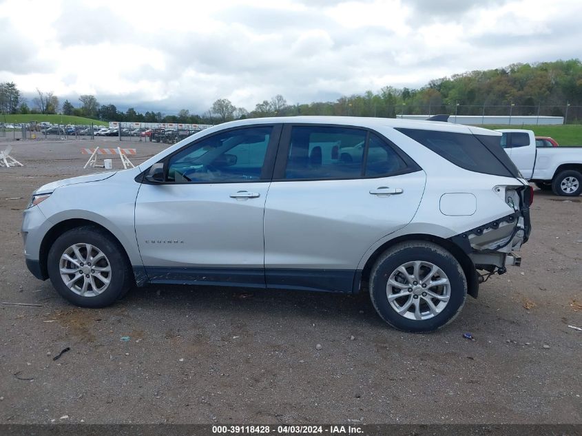 2020 Chevrolet Equinox Fwd Ls VIN: 3GNAXHEV6LS582144 Lot: 39118428