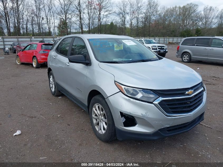 2020 Chevrolet Equinox Fwd Ls VIN: 3GNAXHEV6LS582144 Lot: 39118428