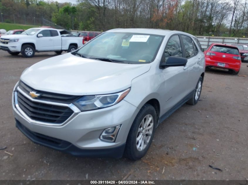 2020 Chevrolet Equinox Fwd Ls VIN: 3GNAXHEV6LS582144 Lot: 39118428