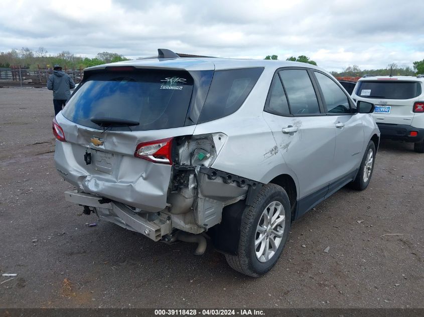 2020 Chevrolet Equinox Fwd Ls VIN: 3GNAXHEV6LS582144 Lot: 39118428