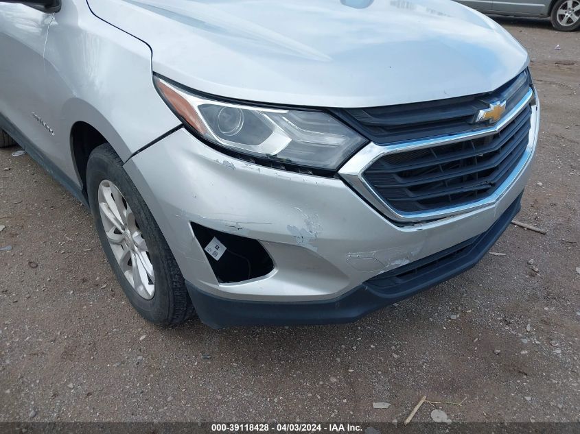 2020 Chevrolet Equinox Fwd Ls VIN: 3GNAXHEV6LS582144 Lot: 39118428