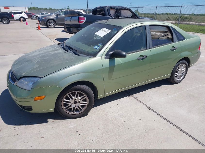 2007 Ford Focus S/Se/Ses VIN: 1FAHP34NX7W168599 Lot: 39118439