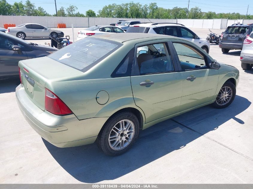 2007 Ford Focus S/Se/Ses VIN: 1FAHP34NX7W168599 Lot: 39118439