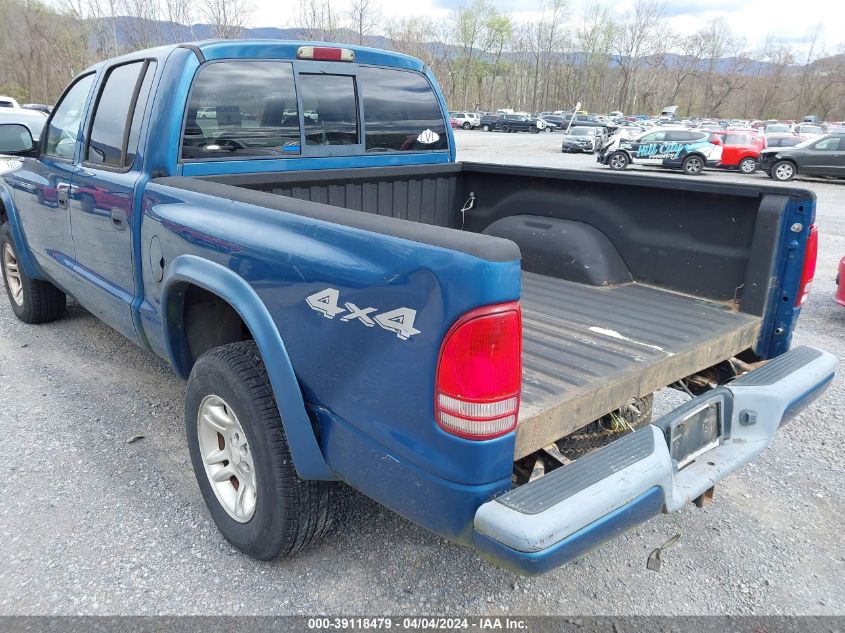 1D7HG38X93S185570 | 2003 DODGE DAKOTA