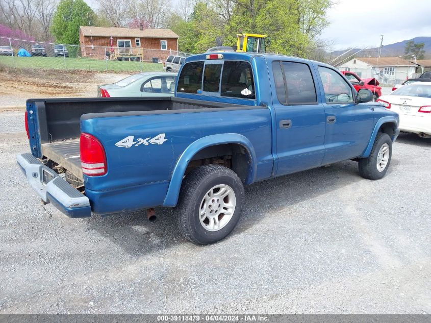 1D7HG38X93S185570 | 2003 DODGE DAKOTA