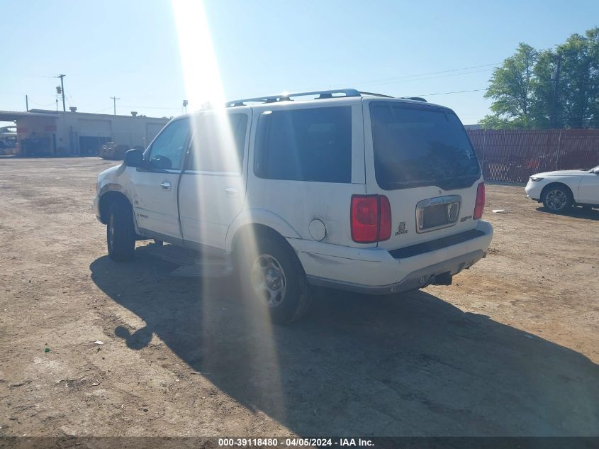 2000 Lincoln Navigator VIN: 5LMPU28A1YLJ15480 Lot: 39118480