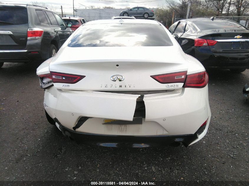 2017 Infiniti Q60 3.0T Sport VIN: JN1EV7EL8HM554557 Lot: 39118581