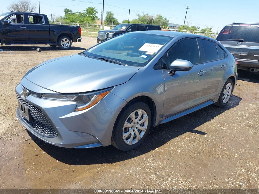 2021 TOYOTA COROLLA 1.8L I-4 DOHC, VVT, (VIN: JTDEPMAE7MJ142879