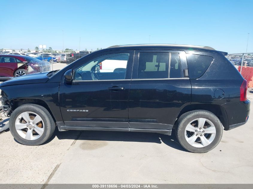 2014 Jeep Compass Sport VIN: 1C4NJDBB0ED854852 Lot: 39118656