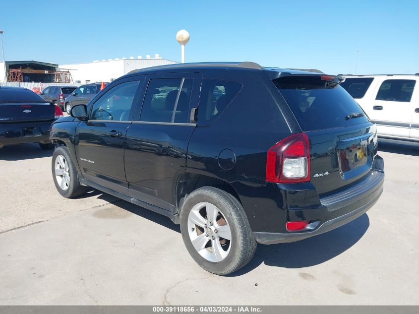 2014 Jeep Compass Sport VIN: 1C4NJDBB0ED854852 Lot: 39118656