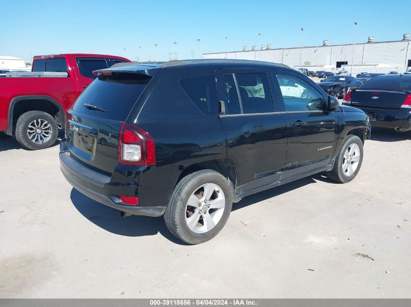 2014 Jeep Compass Sport VIN: 1C4NJDBB0ED854852 Lot: 39118656