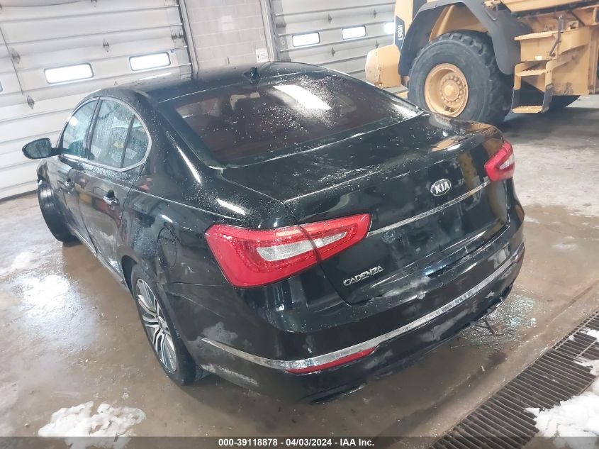 2014 KIA CADENZA PREMIUM/LIMITED - KNALN4D79E5119346