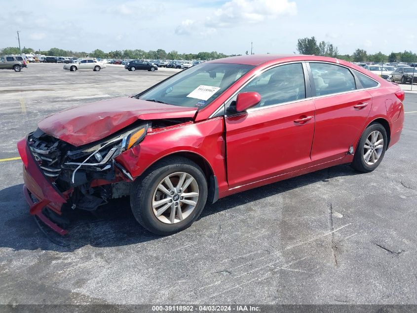 2017 HYUNDAI SONATA SE - 5NPE24AF9HH450500