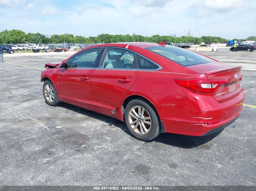 2017 HYUNDAI SONATA SE - 5NPE24AF9HH450500