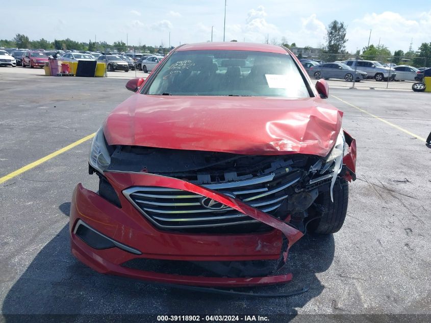 2017 HYUNDAI SONATA SE - 5NPE24AF9HH450500