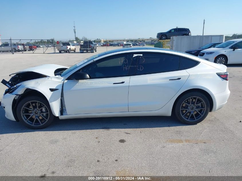 2021 Tesla Model 3 Long Range Dual Motor All-Wheel Drive VIN: 5YJ3E1EB0MF869767 Lot: 39118912