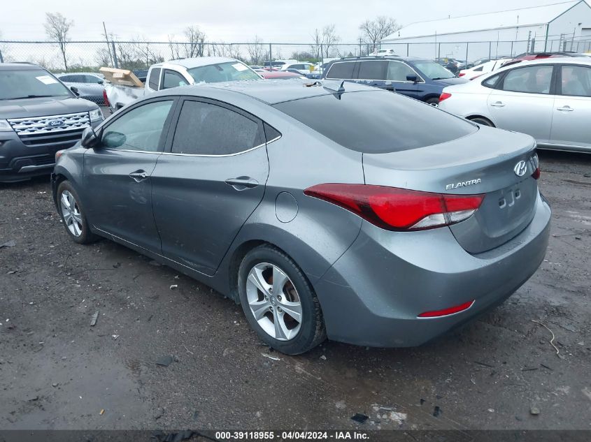 KMHDH4AE7GU573231 | 2016 HYUNDAI ELANTRA