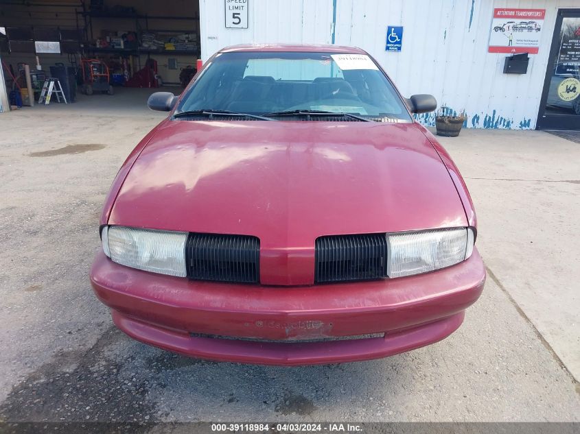 1998 Oldsmobile Achieva Sl VIN: 1G3NL52MXWM315027 Lot: 39118984