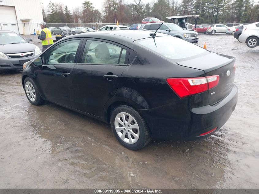 KNADM4A31D6276676 | 2013 KIA RIO