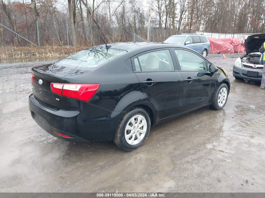 KNADM4A31D6276676 | 2013 KIA RIO