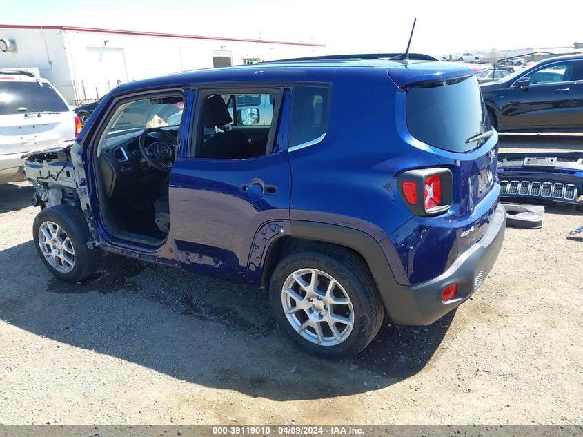 VIN ZACNJBBB6KPK63505 2019 JEEP RENEGADE LATITUDE 4X4
