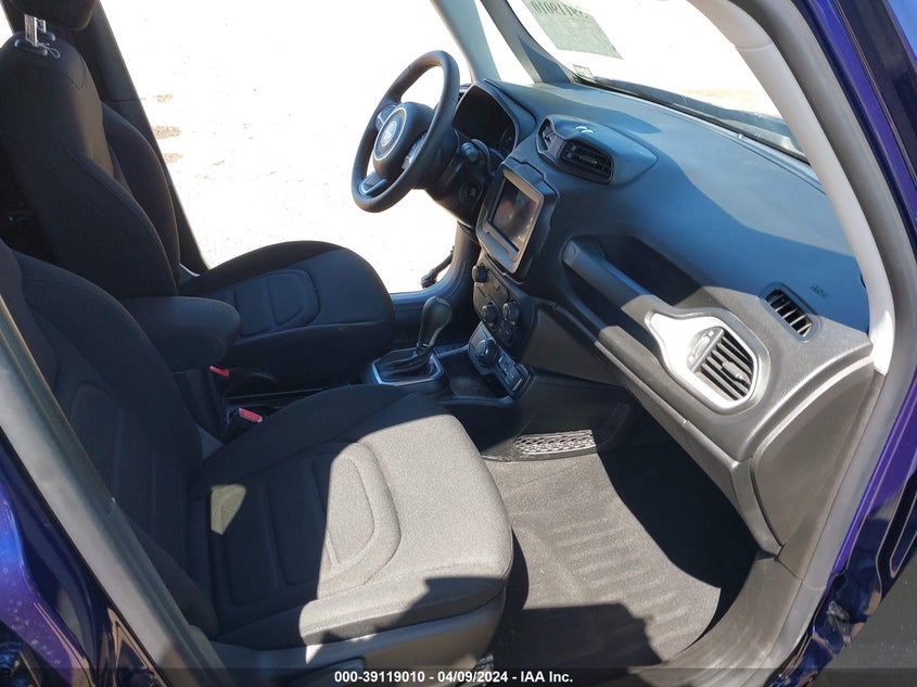 VIN ZACNJBBB6KPK63505 2019 JEEP RENEGADE LATITUDE 4X4