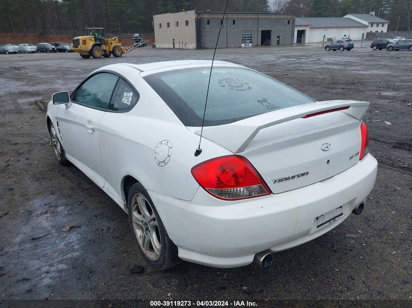 2006 Hyundai Tiburon Gt/Gt Limited/Se VIN: KMHHN65F56U229856 Lot: 39119273
