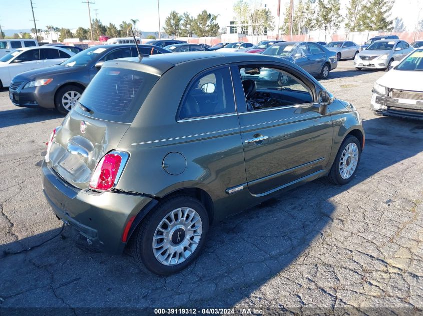 3C3CFFCR0CT117808 2012 Fiat 500 Lounge