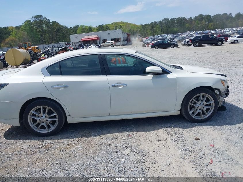 2013 Nissan Maxima 3.5 S VIN: 1N4AA5AP9DC834952 Lot: 39119398